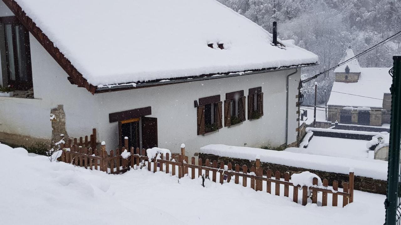 Xandua Etxea - Selva De Irati - Villa Izalzu ภายนอก รูปภาพ